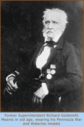 The retired Superintendent Richard Goldsmith Meares (1780-1862)
