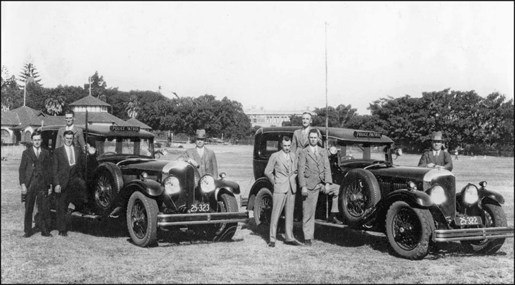 Bentley Patrol Cars, with wireless - 1930